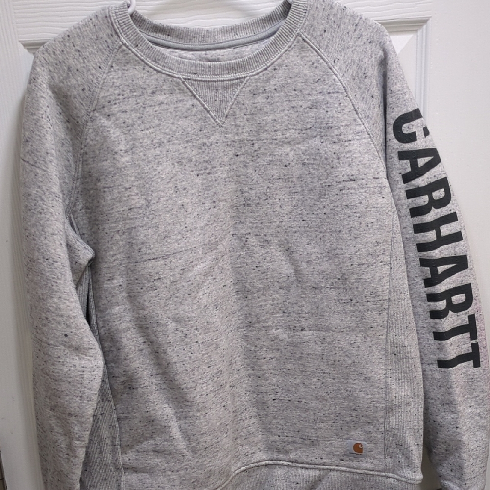 Carhartt Heather Gray Crewneck Sweater